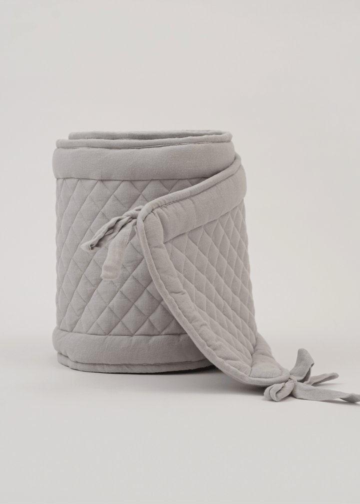 Cot Bumper - Grey
