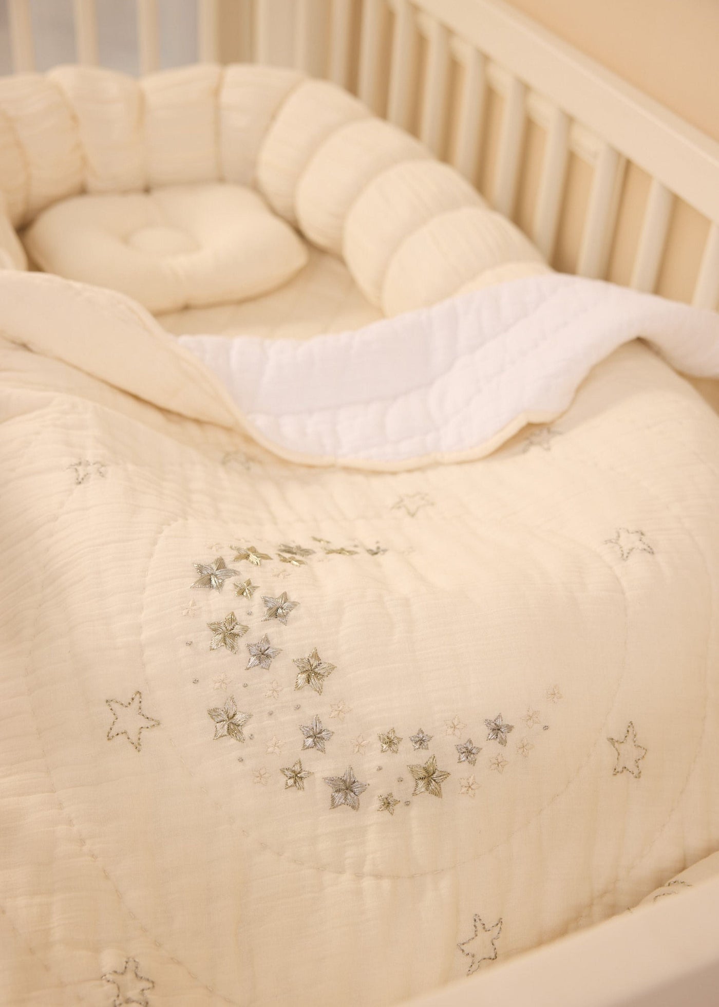 Ecru Sleep Cloud & Luna Blanket Set