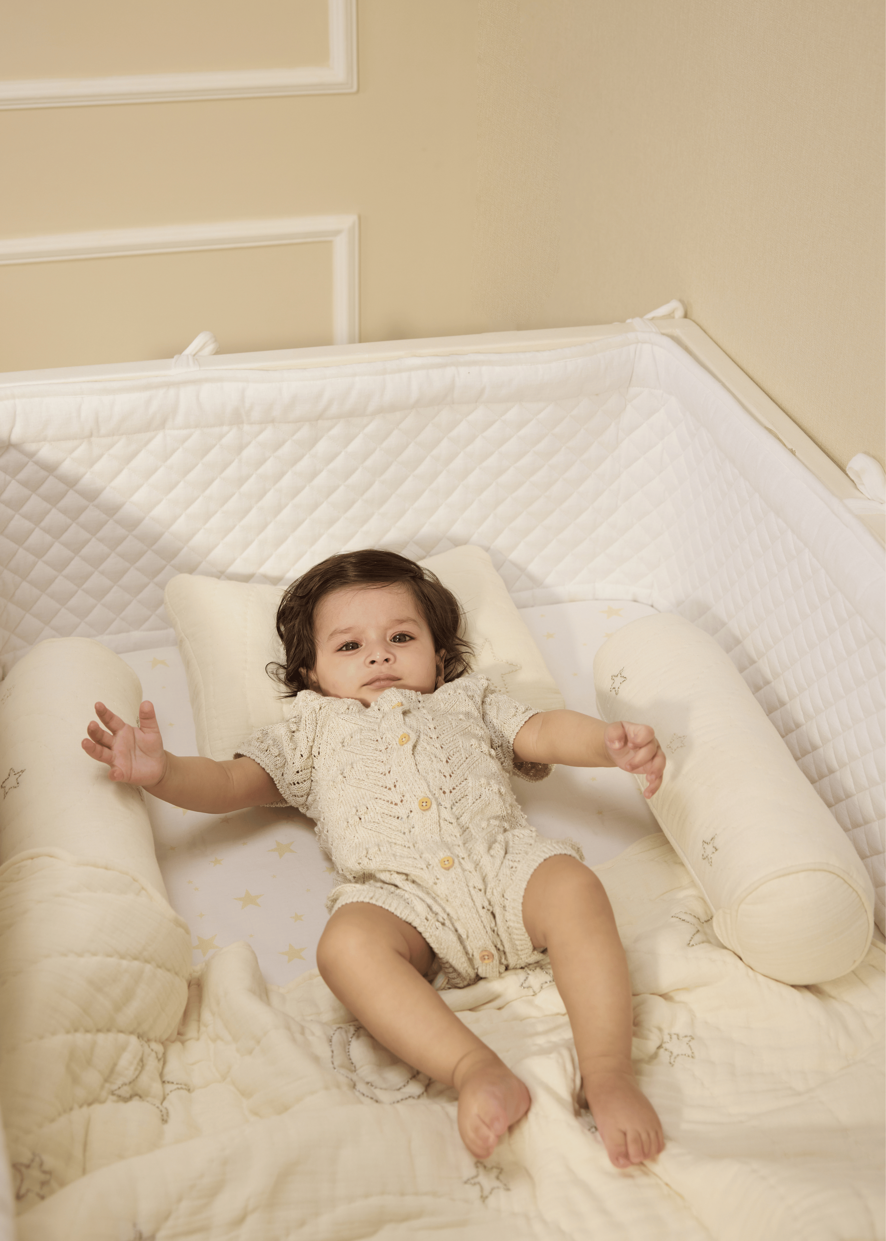 Luna Cot Bedding Set with Bumper