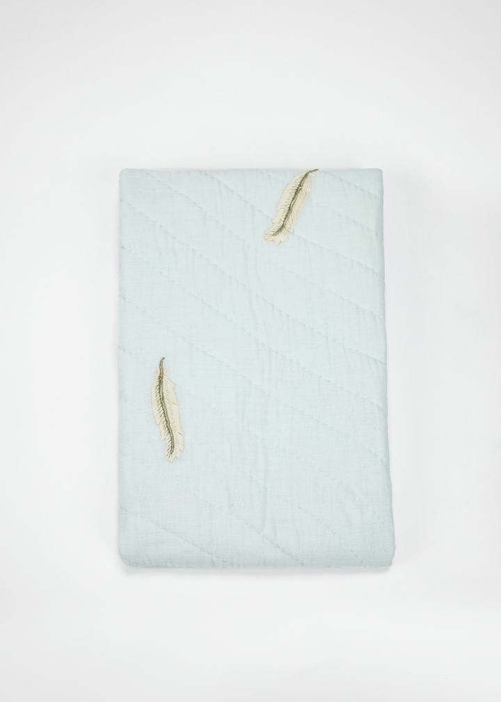 Whispering Plume Cot Bedding Set