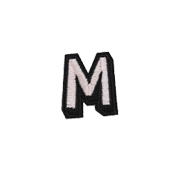 3D ALPHABETS M