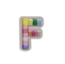 RAINBOW ALPHABETS F
