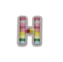 RAINBOW ALPHABETS H