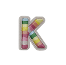 RAINBOW ALPHABETS K