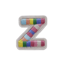 RAINBOW ALPHABETS Z